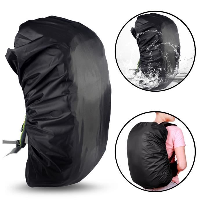 35l 80lhousse De Protection Anti Pluie Sac A Dos Couverture Impermeable Poussiere Valise Randonnee Camping Sport En Plein Air Pliant Noir Achat Vente Housse Pour Valise 0750536042868 Cdiscount