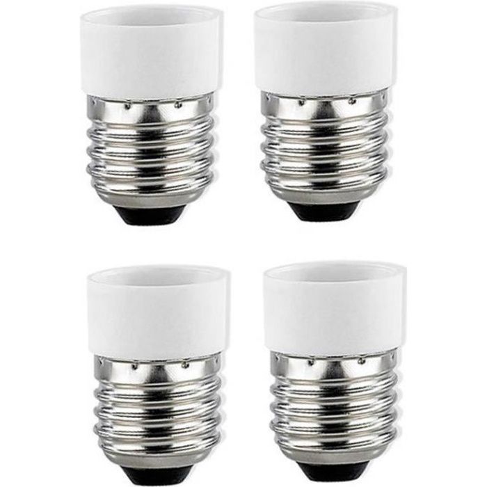 10 Pcs Convertisseur Douille E40 à E27,Douille de Lamp Adaptateur,pour ampoule E27 et douille E40,PBT ignifuge,Convertisseurs pour Douille pour ampoules LED et ampoules à incandescence et ampoules CFL 