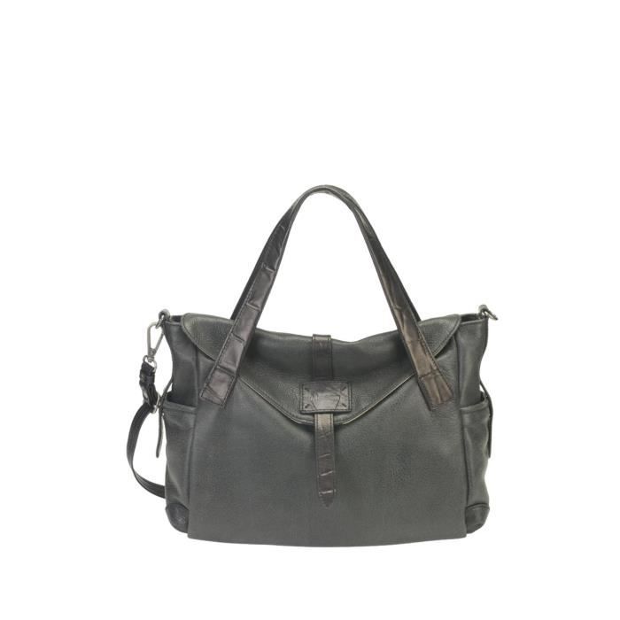 Sac clearance mocca synthétique
