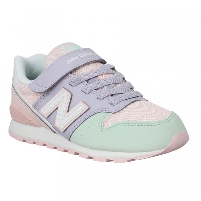 Baskets NEW BALANCE KV996 toile Enfant-35-Pink Multicolor, rose