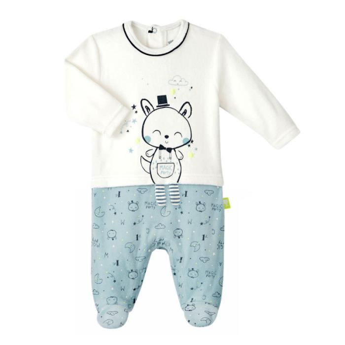 Pyjama Bebe Garcon Velours Magic Party Taille 6 Mois Bleu Cdiscount Pret A Porter Pyjama Bebe Garcon Velours Magic Party Taille 6 Mois Bleu Cdiscount Pret A Porter