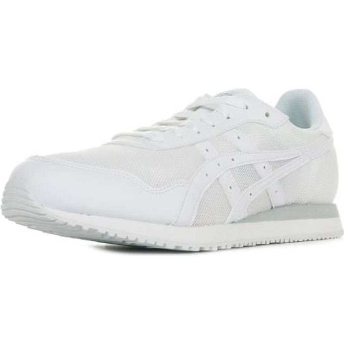 Baskets Asics Tiger Runner Homme Blanc Synth tique Lacets