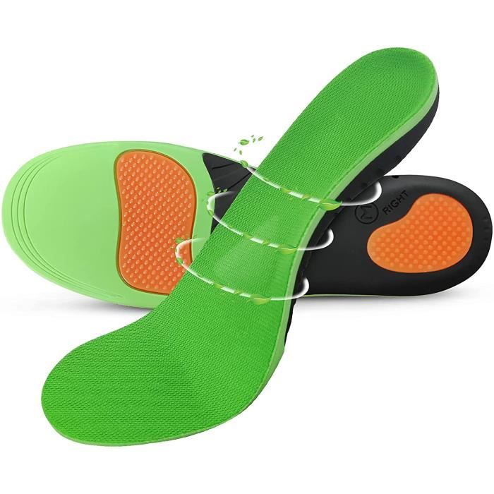Semelle Orthopédiques Soutien Voute Plantaire pour Pied Plat