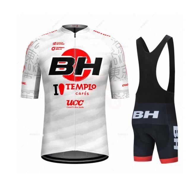2022 ete Maillot de Cyclisme Homme Manches Courtes Equipe Pro Cuissard a Velo Route Tenue de Cycliste Cdiscount Sport