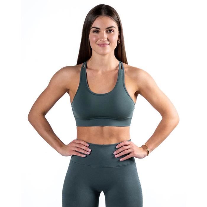 Brassi re de Sport Femme Fitness Couleur Unie Marque Mod le