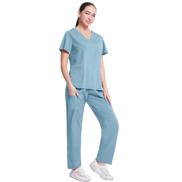 Ensemble Uniformes Femme Blouse Uniforme M dical avec Haut et