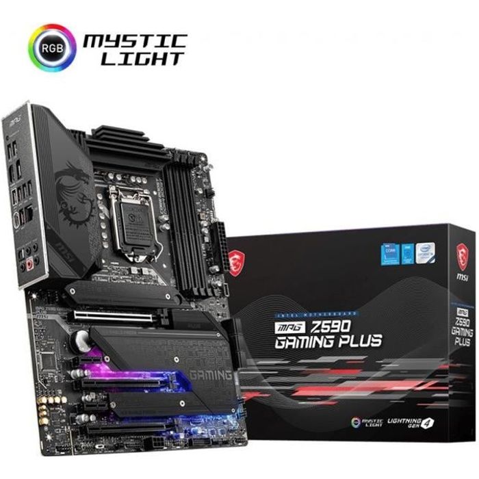 MSI Carte mère MPG Z590 Gaming Plus - Msi