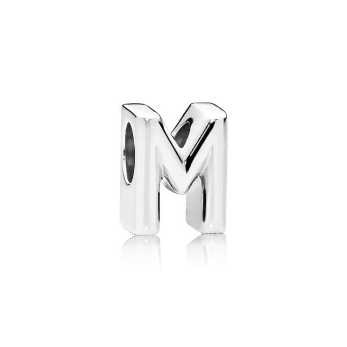 charm pandora lettre e charm pandora lettre e