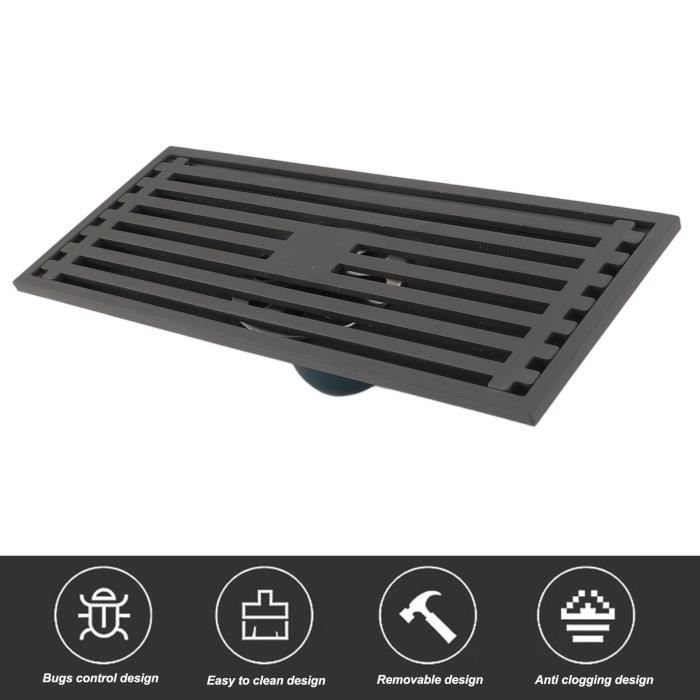 Accessoires de salle de bain pour douche carrée, drain de sol, drainage d'eau - Chine Drain de sol, crépine