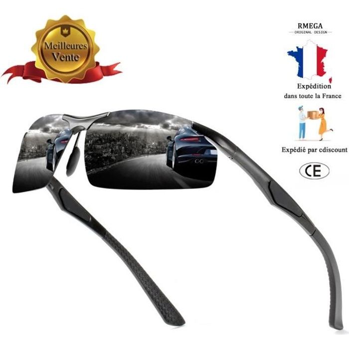 RMEGA® Lunettes de soleil Marque de Luxe - Hommes Lunettes