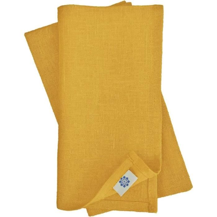 Nappe De Table En Tissu Drap De Table À Manger Hygge - 100% Lin, Blanc