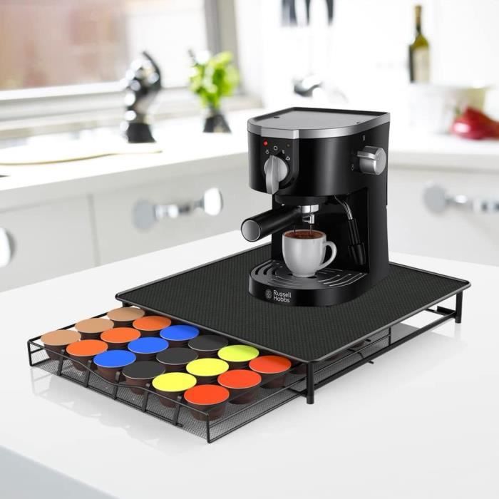 EXZACT Tiroirs à Capsules Compatible Pour Tassimo (60 X Capsules) Supports Pour Capsules De Café