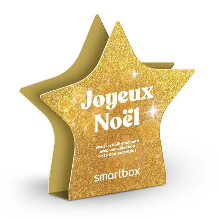Coffret Cadeau SMARTBOX Joyeux Noël 15000 expériences soins