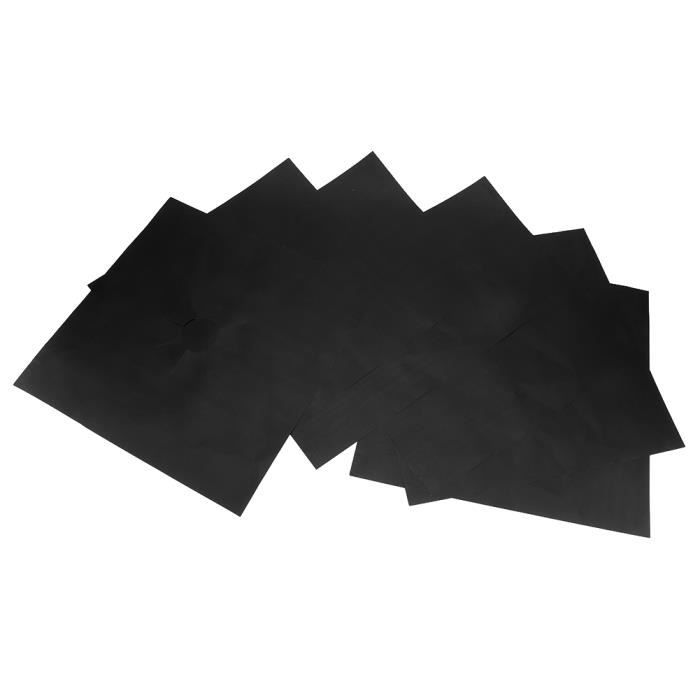 Protecteurs De Cuisinière à Gaz Réutilisables – Lot De 6, Téflon Anti-adhésif, 27x27 Cm, Découpables – Faciles à Nettoyer, Résistants à 260°C - 12