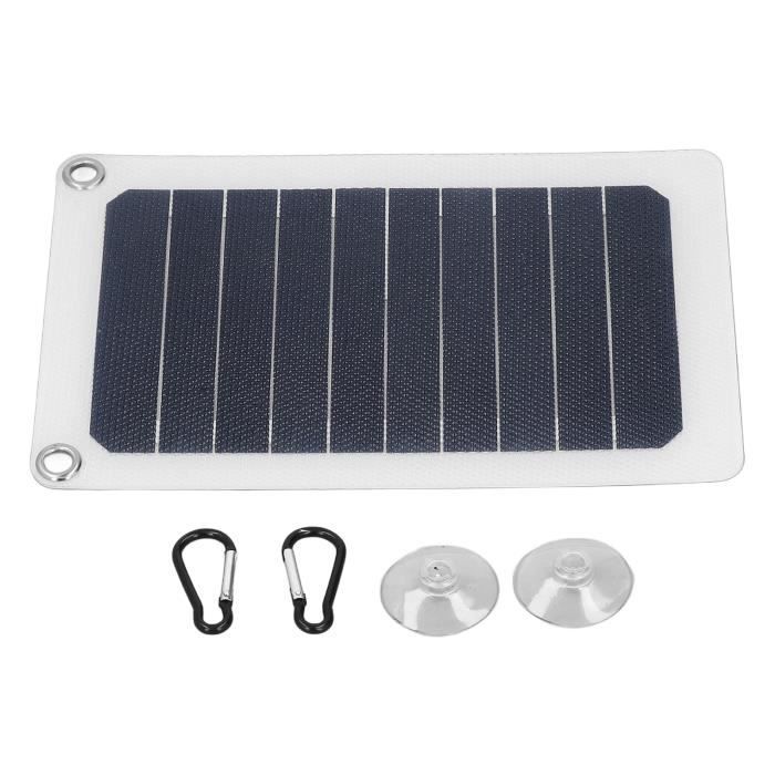 Panneau Solaire 4W 5V Drfeify – Polycristallin, Portable 135g, Idéal Pour Jardin, Camping, Petites Lumières – Pas De Stockage Intégré