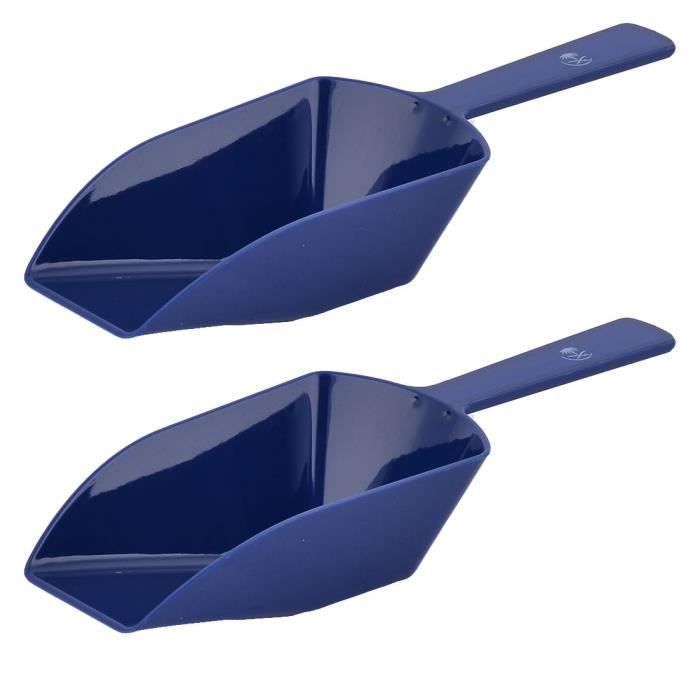 TUPPERWARE P 20913 Lot de 3 pelles à farine pour pâtisserie Blanc