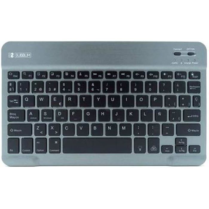 Clavier Bluetooth SUBBLIM TECLADO SMART BACKLIT – QWERTY Espagnole, Rétroéclairé - vue 7