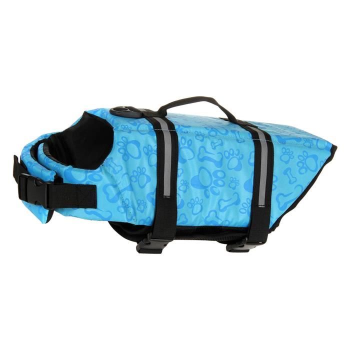 Meilleurs prix pour Gilet de sauvetage pour animaux de compagnie - SURENHAP - Bleu - Taille S