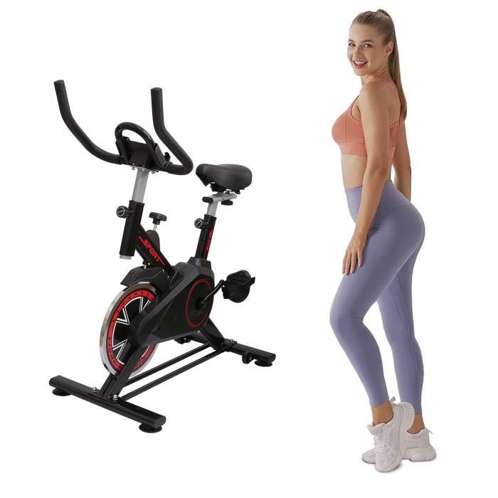 Velo d appartement aux femmes reglables velo assis a la maison entraineur de jambe multifonctionnel entraineur de velo 100kg Cdiscount Sport
