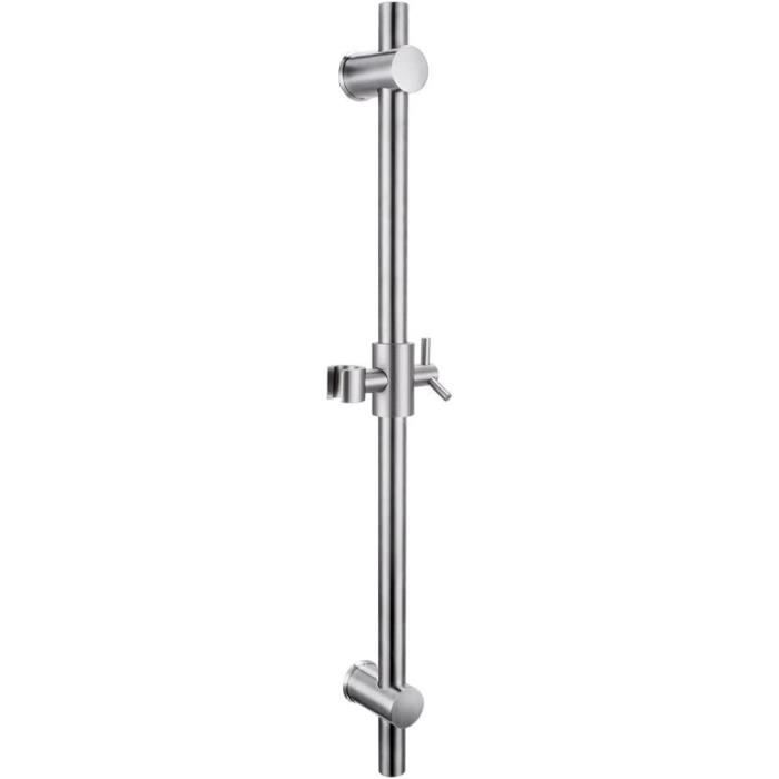 Barre de douche en angle Sealskin Seallux 90x90 cm aluminium | Rideaux de douche