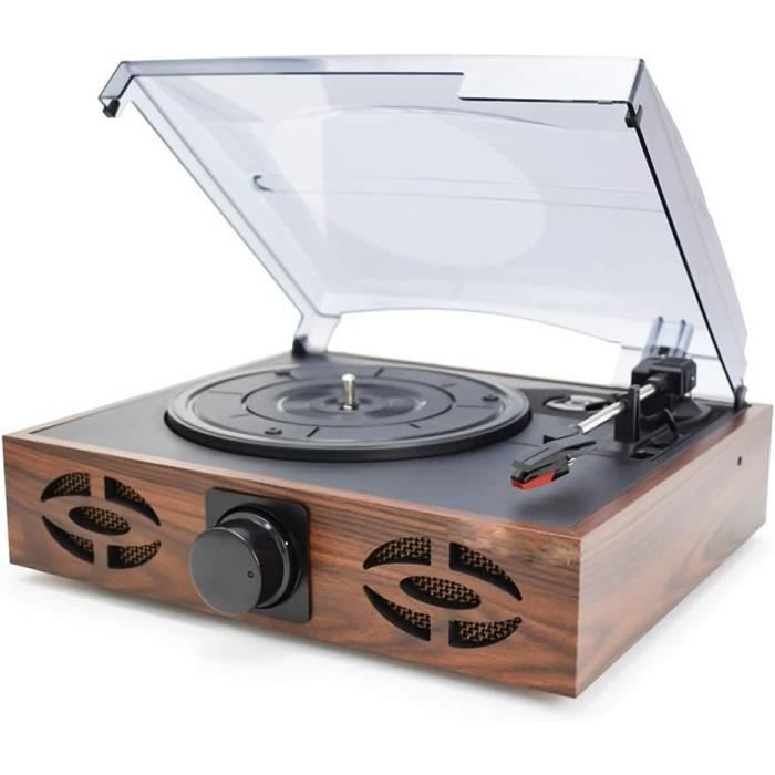 Donner Platine Vinyle Bluetooth, Tourne Disque Wireless Avec Commande