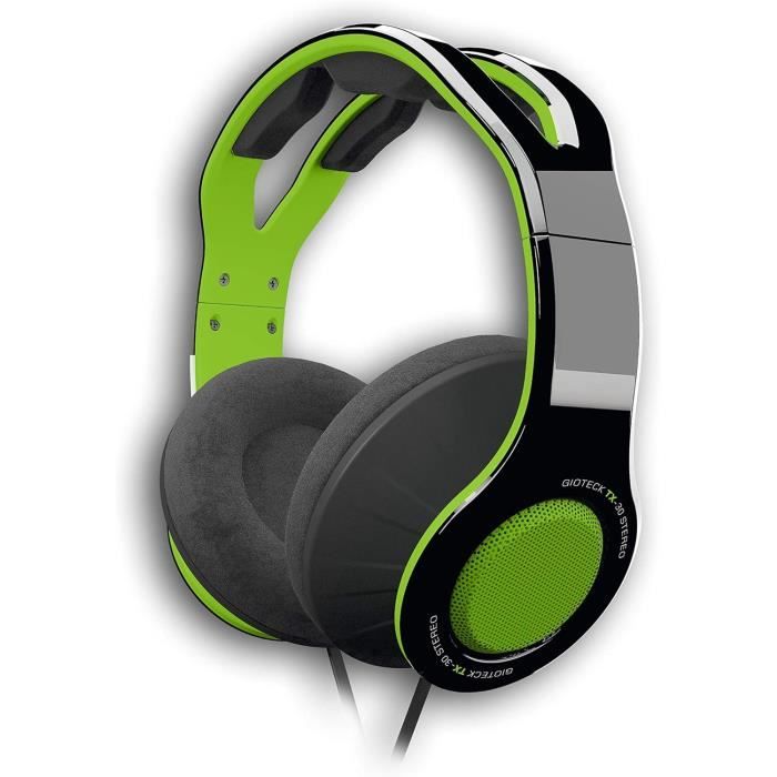 Casque Gamer Nacon Pour Xbox Series X|S & Xbox One - Micro Détachable - Coussinets Confortables - Haut-parleurs 40mm - Câble 1.2m