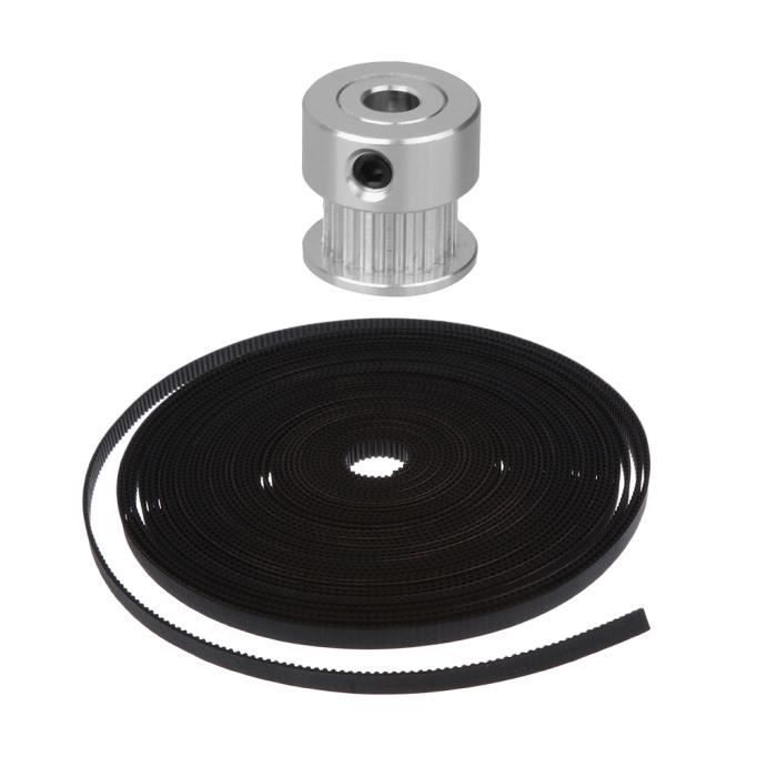 GES Courroie d'imprimante 3D Courroie de distribution caoutchouc 6mm GES Courroie d'imprimante 3D Courroie de distribution caoutchouc 6mm