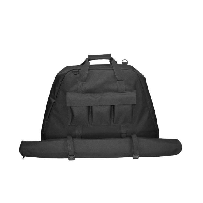 Sac De Transport Pliable Pour Arc (Recurve) - Noir - Portable - Neuf