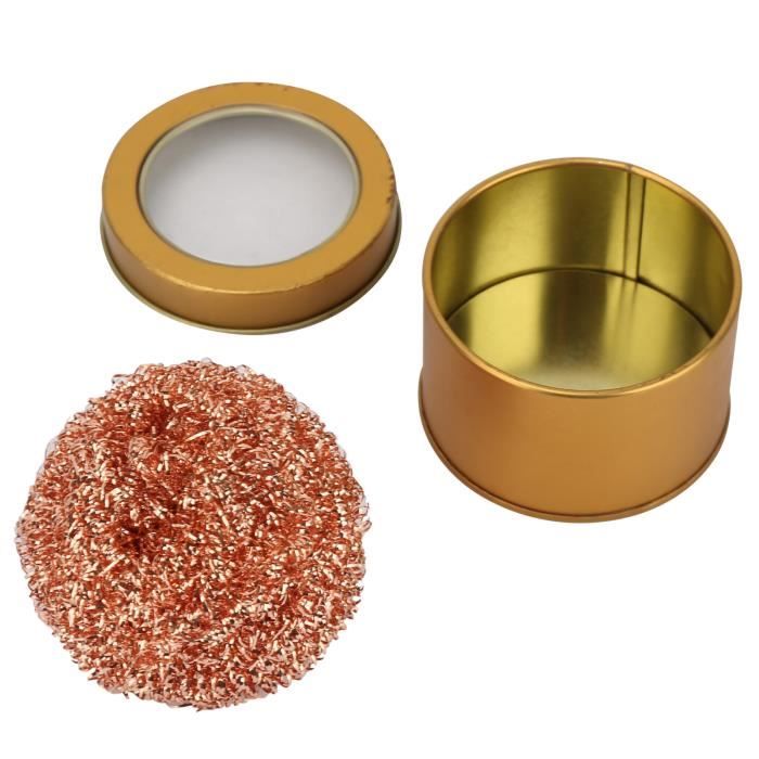 10 Pièces Nettoyeurs De Bout De Fer à Souder En Laiton - Boule De Nettoyage Pour Tête De Soudure