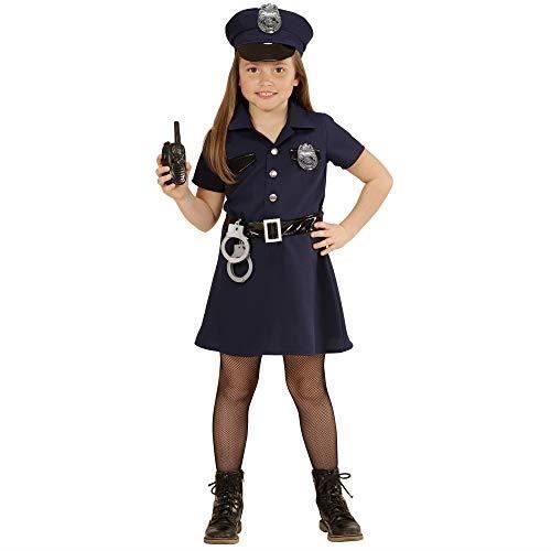 Costume de policière pour enfant - WIDMANN - Robe, Ceinture, Chapeau,  Menottes, Talkie Walkie - Bleu - Cdiscount Jeux - Jouets