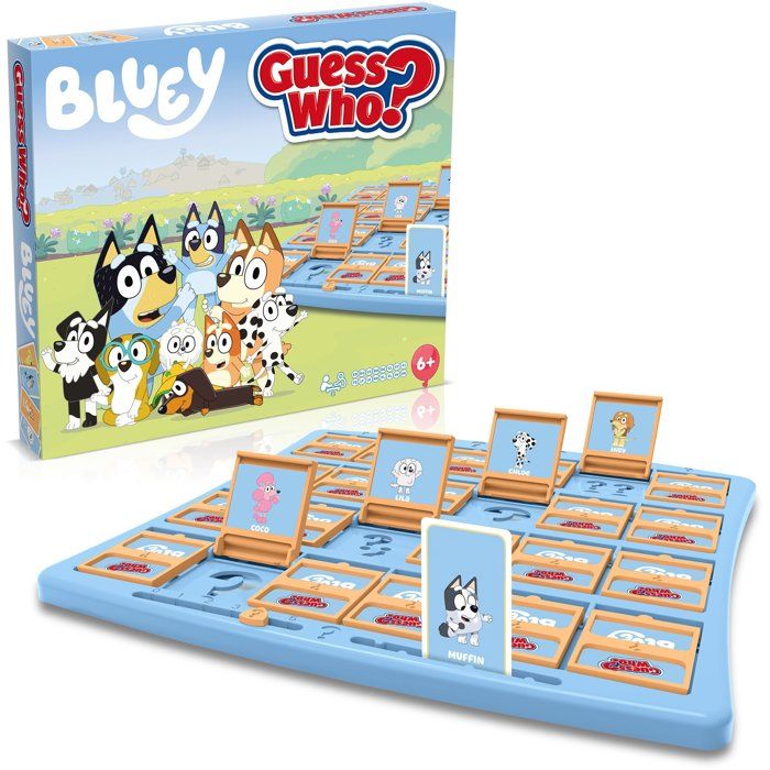 WINNING MOVES QUI EST-CE ? Bluey - Jeu de soci&eacute;t&eacute; -  - D&egrave;s 6 ans 