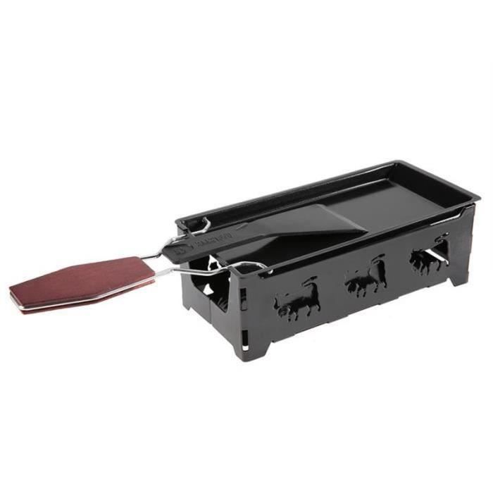 Set De 4 Mini Poêlons à Raclette Antiadhésifs Avec Spatules En Bois - Pour Grill électrique, Fromage, œufs