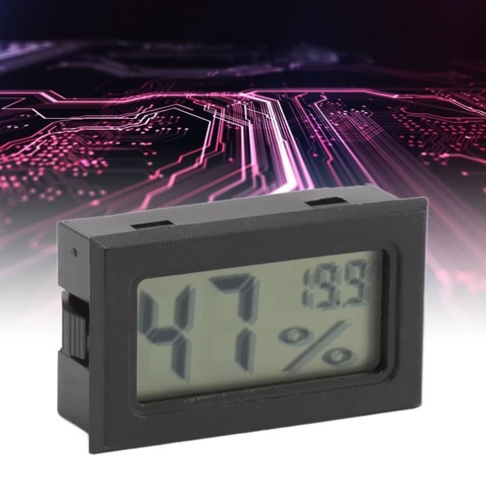 Meilleurs prix pour Thermomètre Hygromètre Numérique - ZERODIS - JA516 - Haute Précision - Intérieur - Blanc