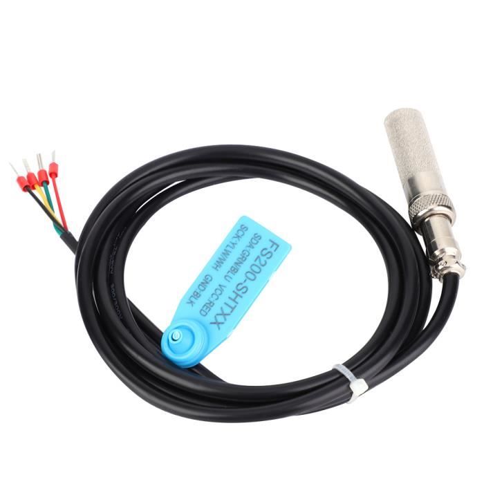 Capteur Numérique Température Et Humidité étanche FS400-SHT3X - Pour Serres, Salles Serveurs, Chantiers - Sonde Inox Avec Sortie I2C - 14
