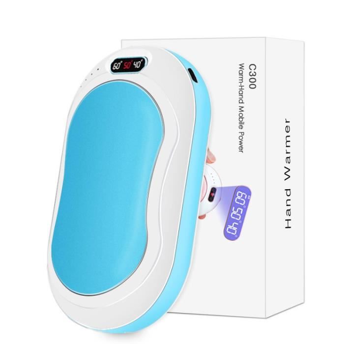 Chauffe-mains Rechargeable 10000 MAh - 3 Niveaux De Chaleur, écran, Fonction Powerbank - 4