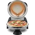 Four à pizza G3 FERRARI - Limited Edition - 31cm - 1200 Watt - Plaque en pierre réfractaire - Gris / Noir-1