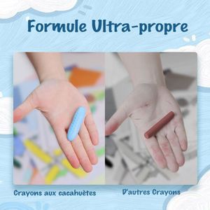 Crayon de Cacahuète pour Enfants12-24 Couleurs Crayon de Couleurs Crayon de Cacahuète pour Enfants12-24 Couleurs Crayon de Couleurs