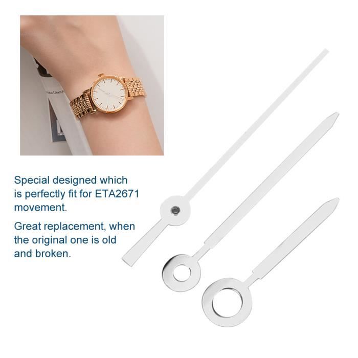 Aiguille seconde montre deals