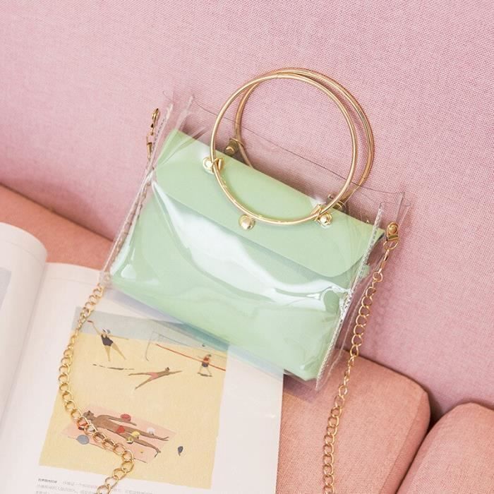Sac seau deals transparent