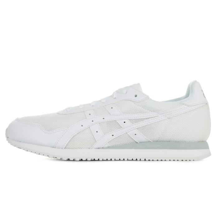 Baskets Asics Tiger Runner Homme Blanc Synth tique Lacets