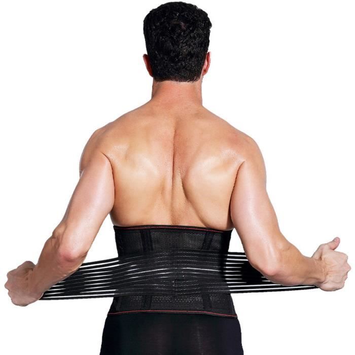 Hommes Corset Ventre Minceur Sports Ceinture Elastique pour Gym Fitness Jogging Sliming Noir L Noir Cdiscount Pret a Porter