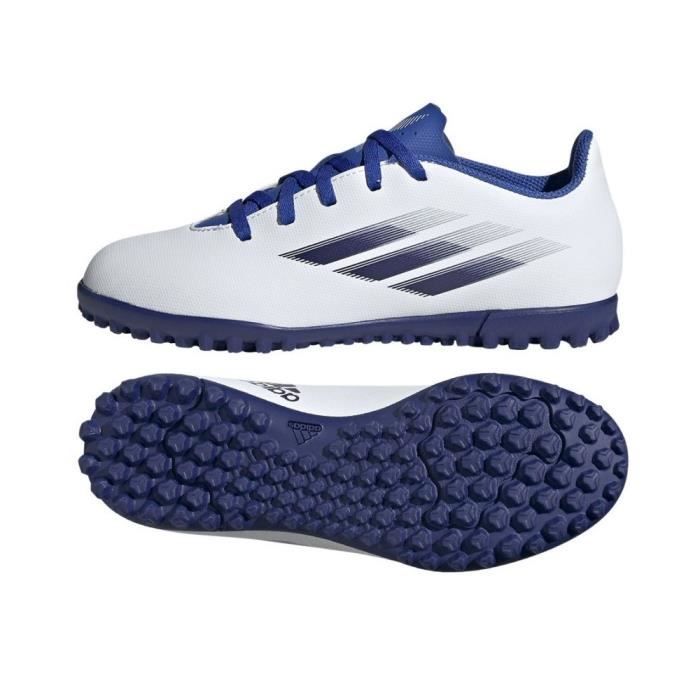 Baskets ADIDAS X SPEEDFLOW4 TF JR Blanc Mixte Enfant Cdiscount