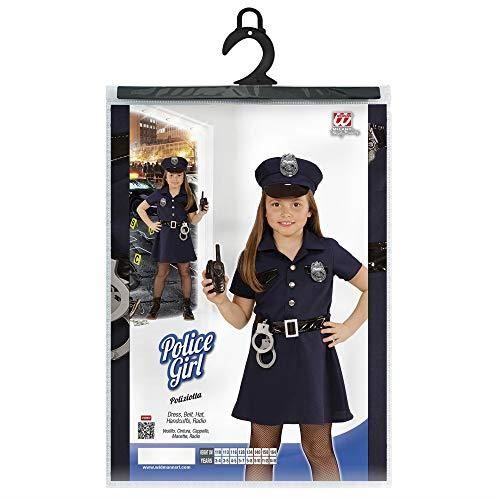 Costume de policière pour enfant - WIDMANN - Robe, Ceinture, Chapeau,  Menottes, Talkie Walkie - Bleu - Cdiscount Jeux - Jouets