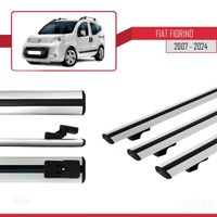 CHROMEMASTER | Les Barres De Toit Compatible Avec Fiat Fiorino 2008