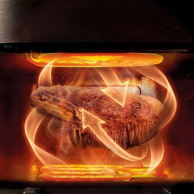 Cecotec Friteuse à Air sans Huile, Four et Gril de 11 L Cecofry FoodCourt 11000 Connected C. 1850 W, Conception 3 en 1, Synchronisation, 8 Modes de Cuisson Préétablis, Application et Wifi, 40 à 230°C