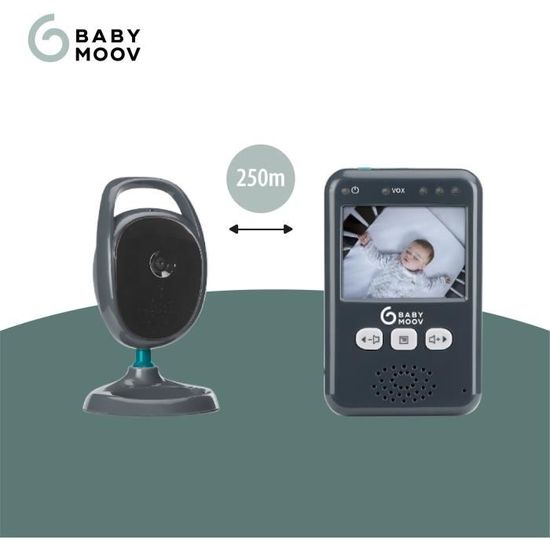 Babyphone Easy Care + fonction veilleuse Babymoov - Bambinou