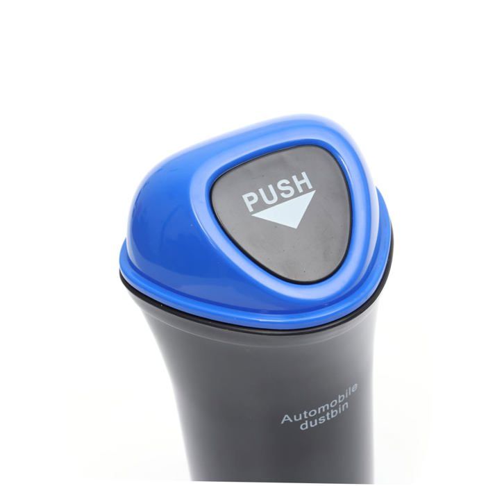Poubelle De Voiture Avec Couvercle Silicone - Cendrier Porte-Gobelet Console Ou Porte