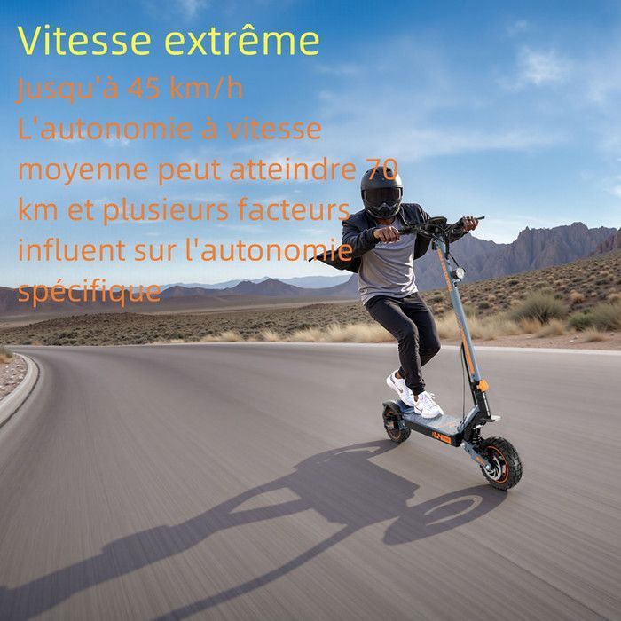 Trottinette électrique Tout-terrain TROT RX – 750W – Bleue – Occasion