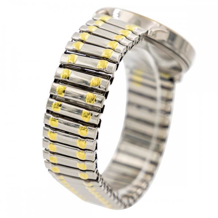 Montre Homme ATIM bracelet Acier Argent 62532 Argent Achat