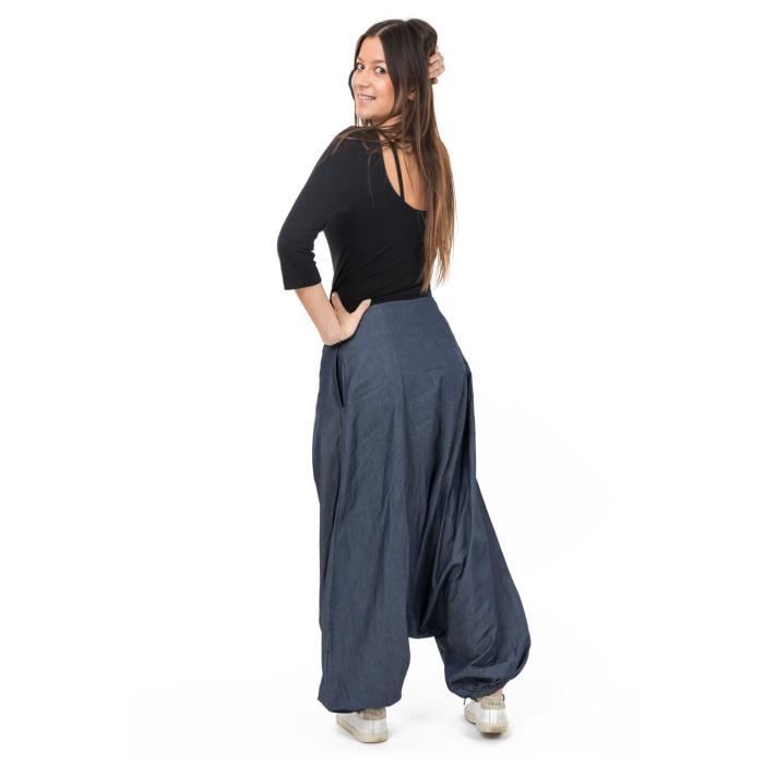Sarouel en jean femme sales